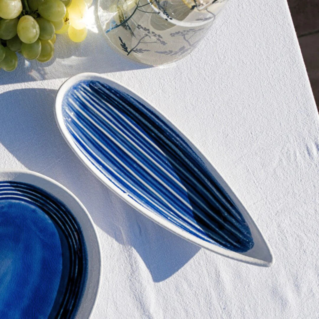 Izola Boat-Shaped Serving Plate by Casa Alessia