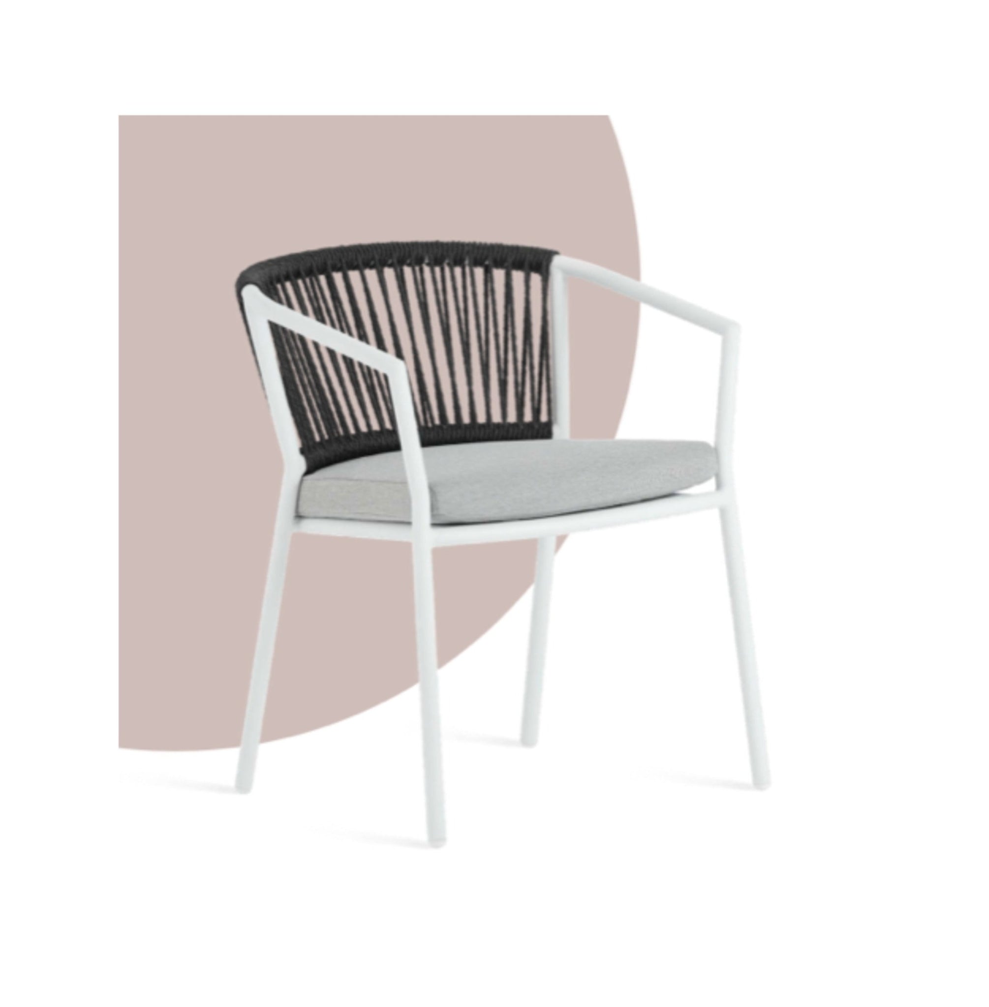 Kate Dining Chair (Dark Grey)