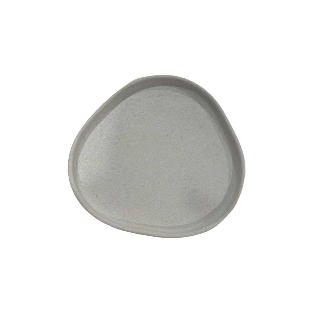 Jewellery Concrete Tray White by The Hiatus Label