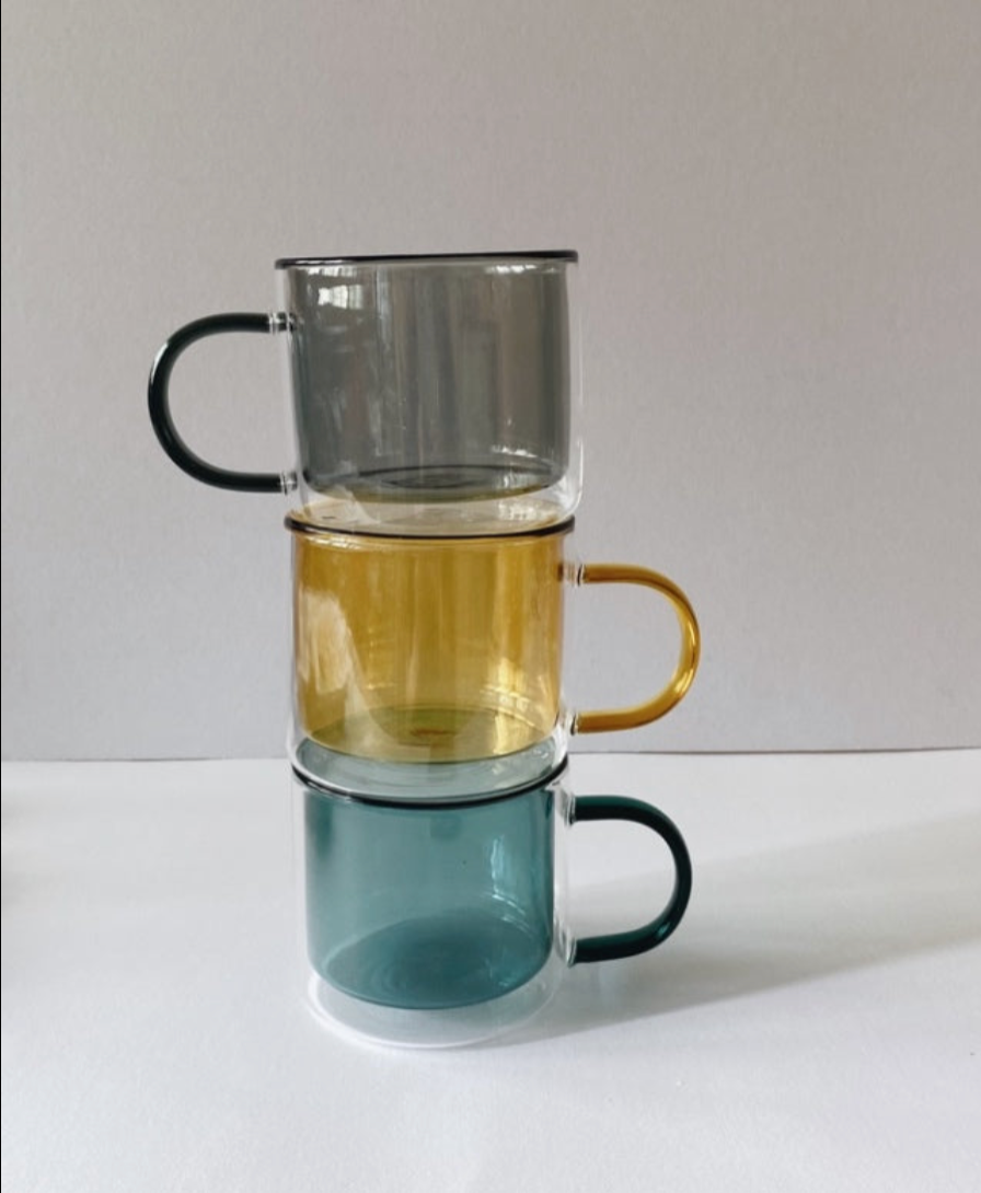 Hues Double Walled Mug by Curates Co