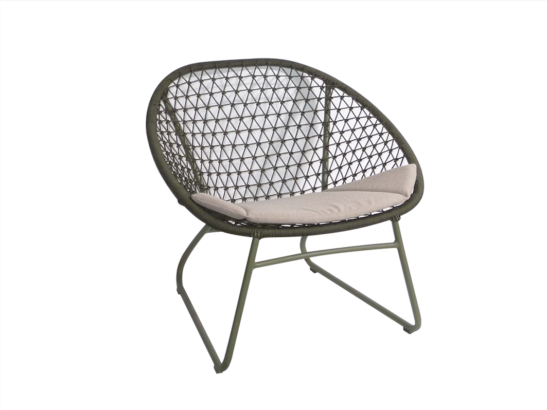 A Grey Outdoor Chair 