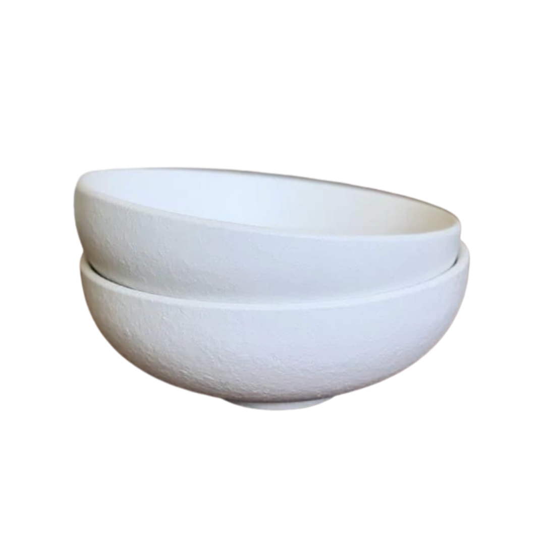 Oasis White 6" Cereal Bowl by Base Piece