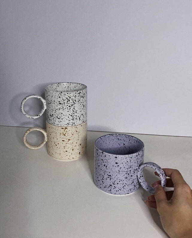Macaron Speckled Mug by Curates Co